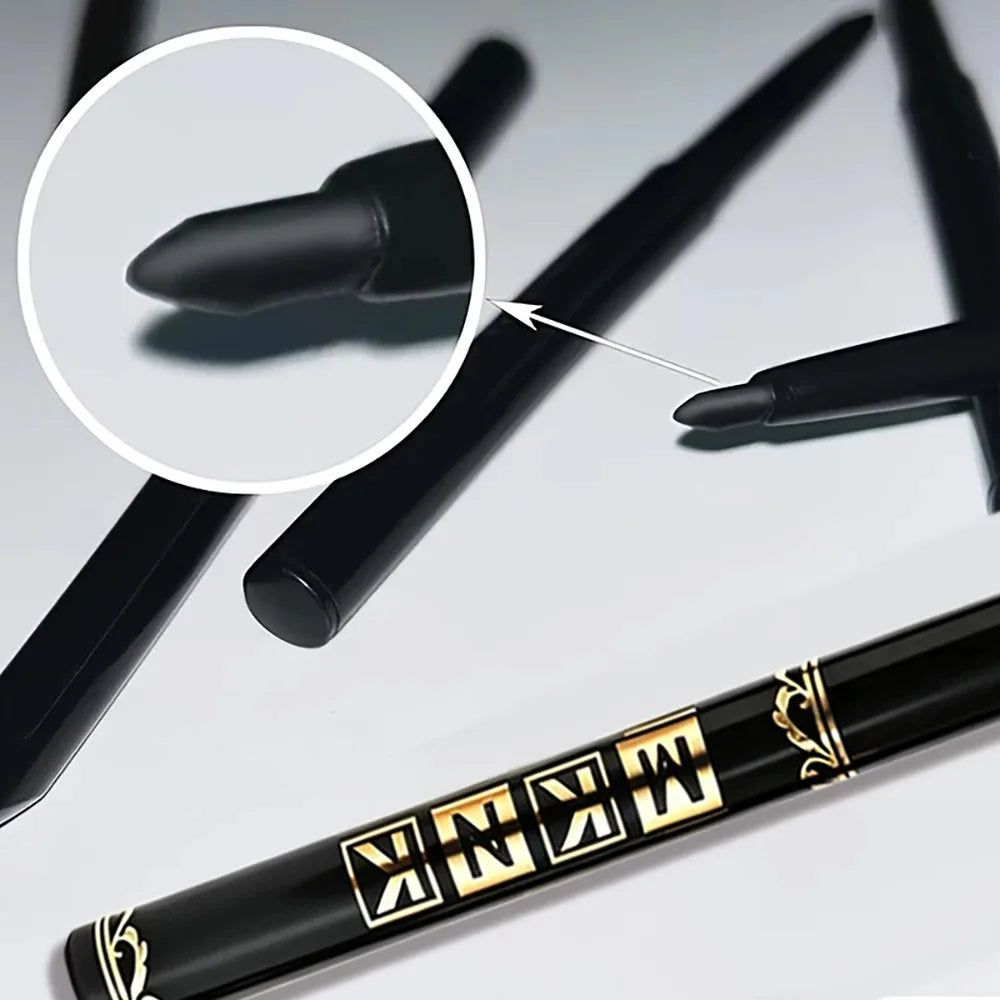 Set 3 Eyelinere Gel Retractabile – Mat, Waterproof, Pigment Intens, Aplicare Precisă