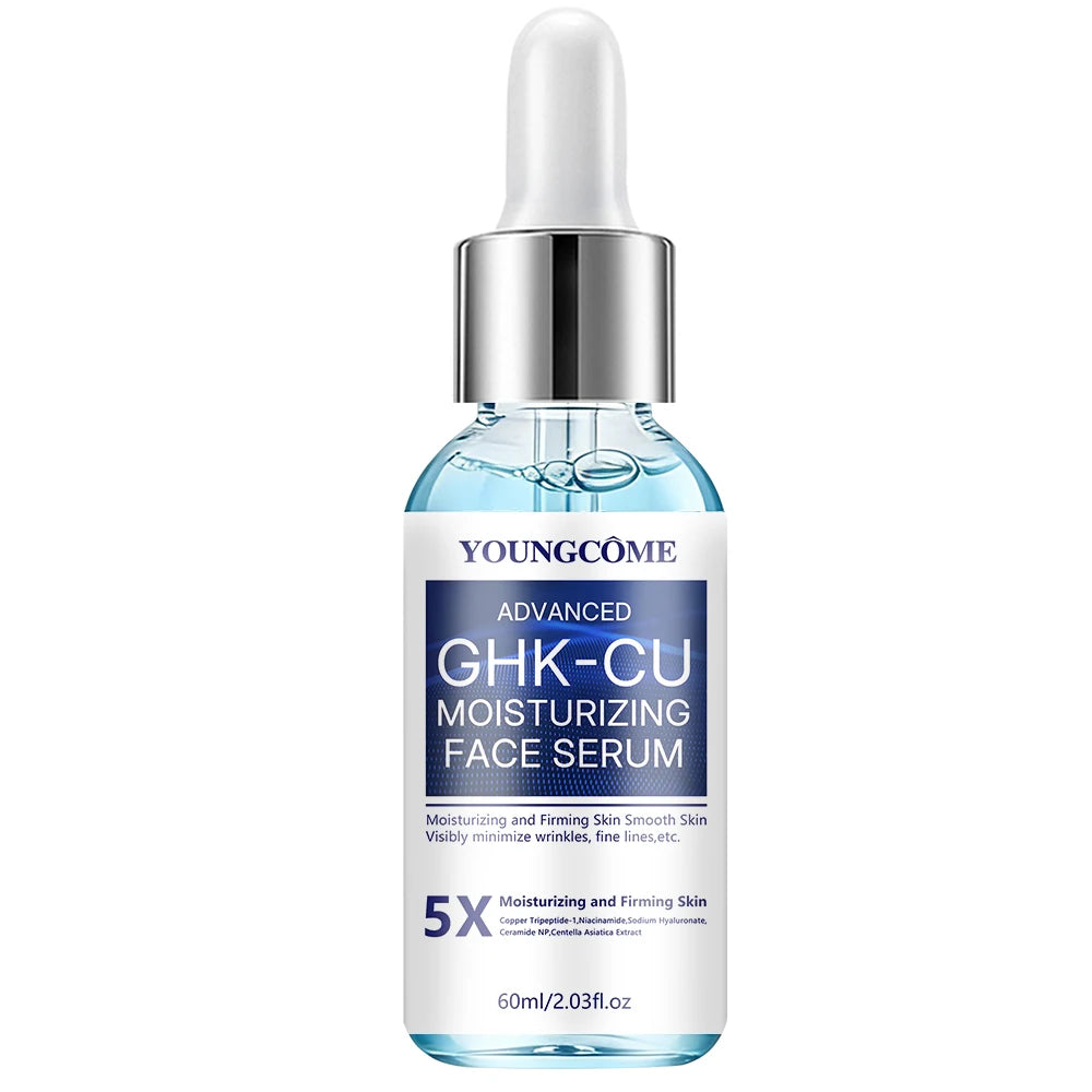 Cremă & Ser Anti-Îmbătrânire cu Peptide de Cupru GHK-CU – Fermitate și Hidratare Intensă