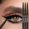 Set 3 Eyelinere Gel Retractabile – Mat, Waterproof, Pigment Intens, Aplicare Precisă